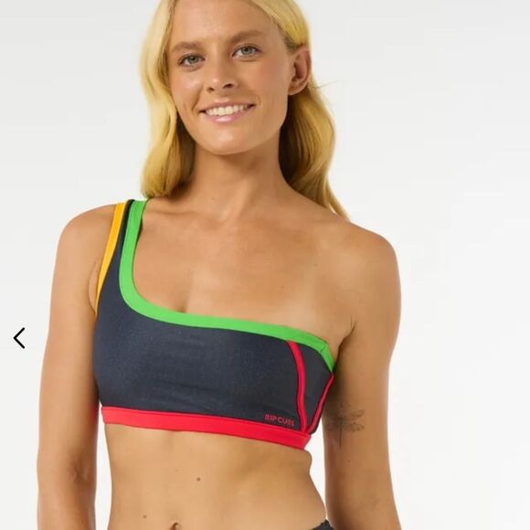Rip Curl Gigi One Shoulder Top Size Small - Picture 4 of 10
